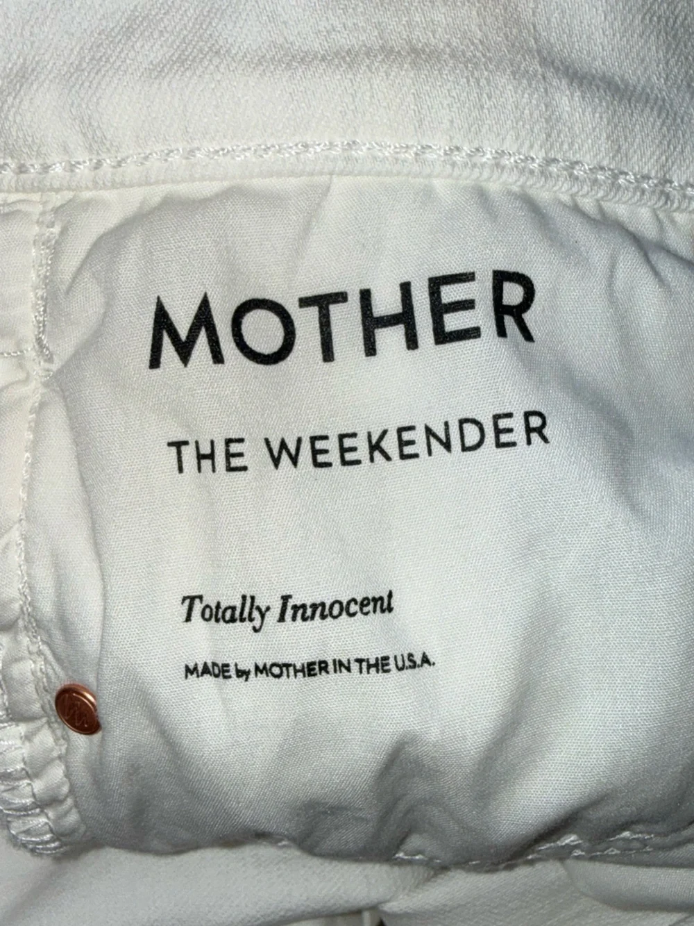 MOTHER Superior The Weekend Flare Jeans in Totally Innocent Size 27 - Picture 14 of 16